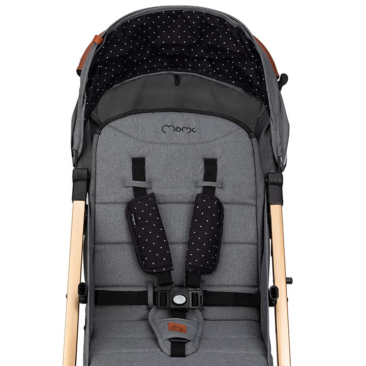 Прогулянкова коляска MoMi ESTELLE Dark Grey - Зображення 12