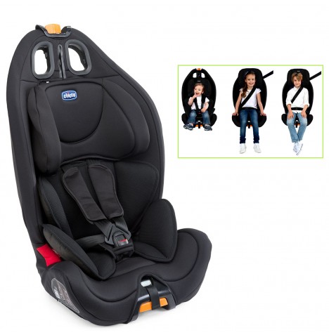 Дитяче автокрісло Chicco GRO-UP 1/2/3 Polar Silver - Зображення 2