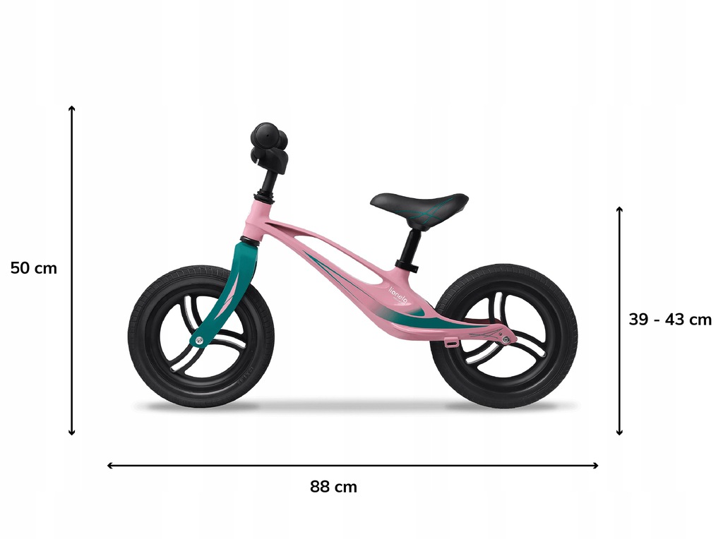 Біговел Lionelo Bart Tour Pink Bubblegum - Зображення 8