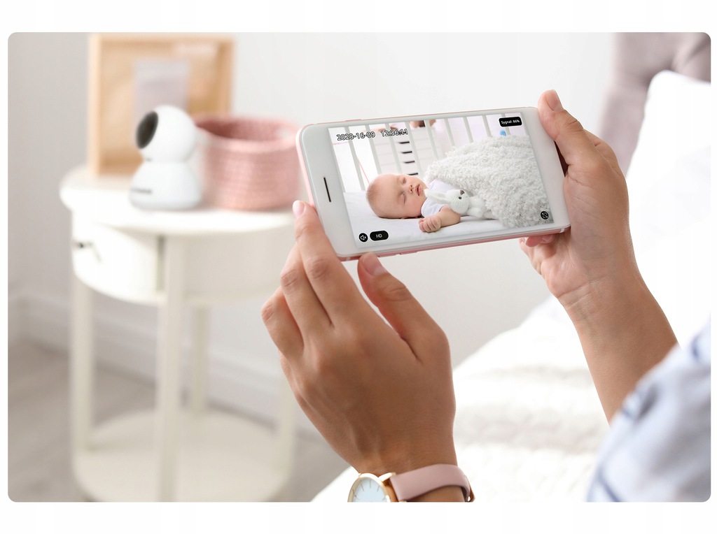 Внутрішня поворотна IP-камера відеоспостереження Overmax Camspot 3.7 Full HD WiFi - Зображення 4
