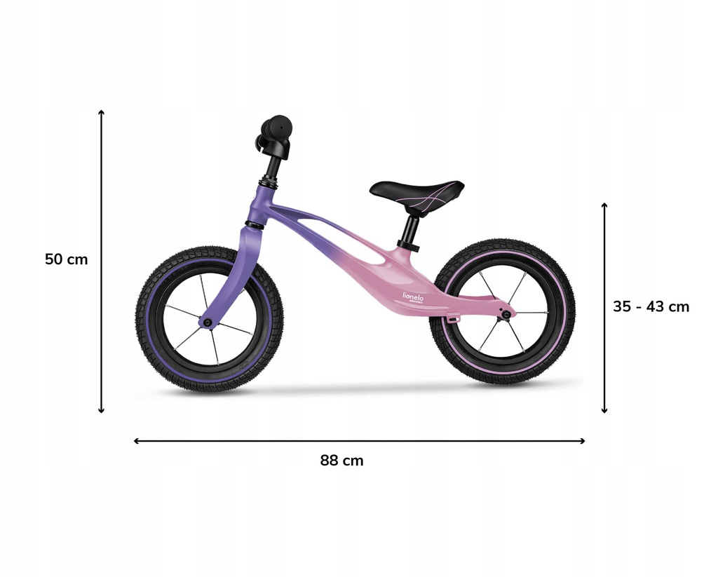 Біговел Lionelo Bart Air Pink Violet - Зображення 2