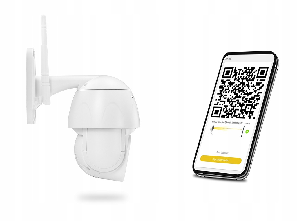 Вулична поворотна IP-камера відеоспостереження Overmax Camspot 4.9 FULL HD WiFi - Зображення 9