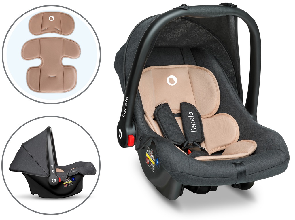 Автокрісло переноска Lionelo NOA 0-13kg PLUS SAND - Зображення 3