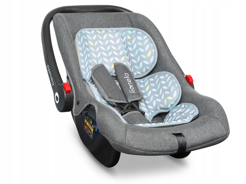 Автокрісло переноска Lionelo NOA 0-13kg GREY SCANDI - Зображення 6