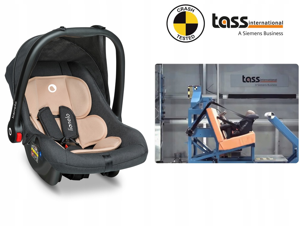 Автокрісло переноска Lionelo NOA 0-13kg PLUS SAND - Зображення 6
