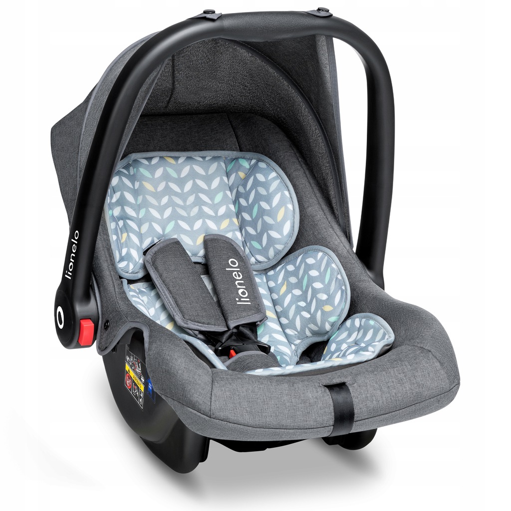 Автокрісло переноска Lionelo NOA 0-13kg GREY SCANDI