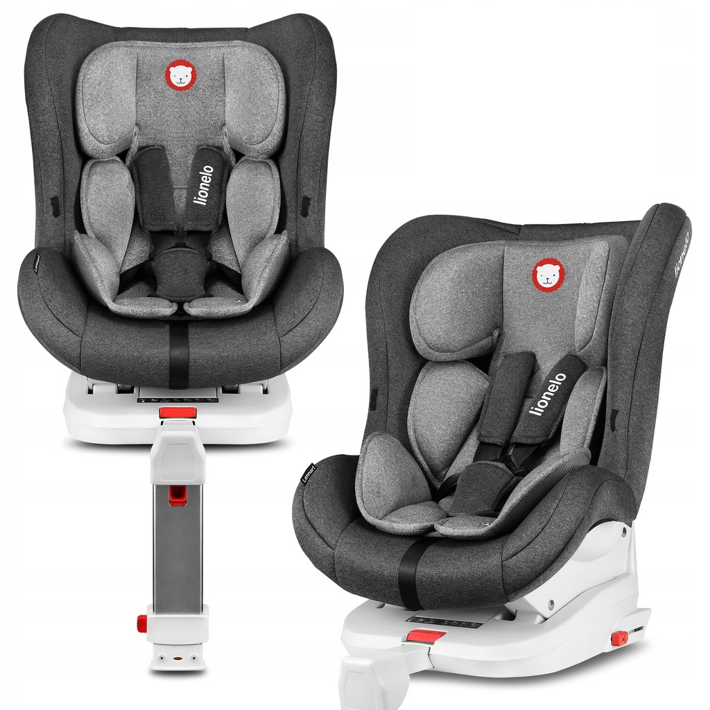 Автокрісло Lionelo Lennart STONE GREY ISOFIX 0-18 kg