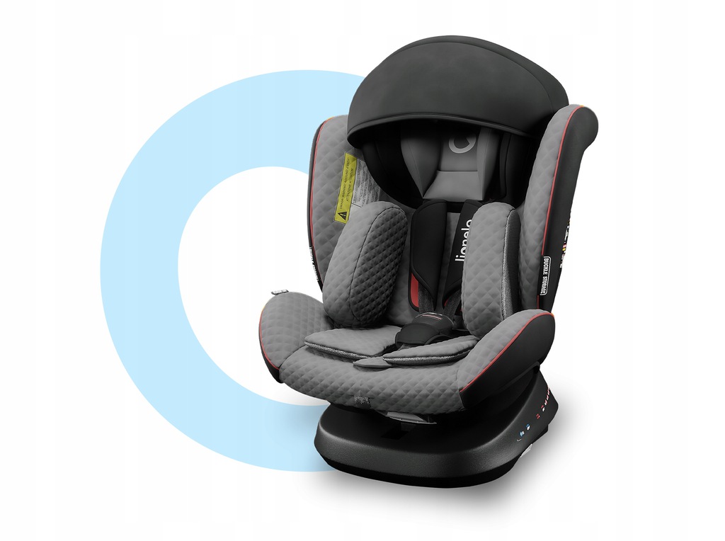 Автокрісло Lionelo Bastiaan One 0-36kg Stone Black - Зображення 7