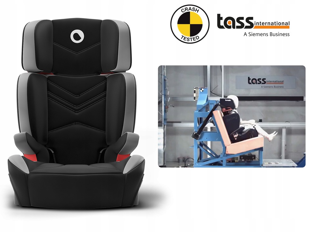 Автокрісло Lionelo HUGO ISOFIX 15-36 kg LEATHER GREY - Зображення 2