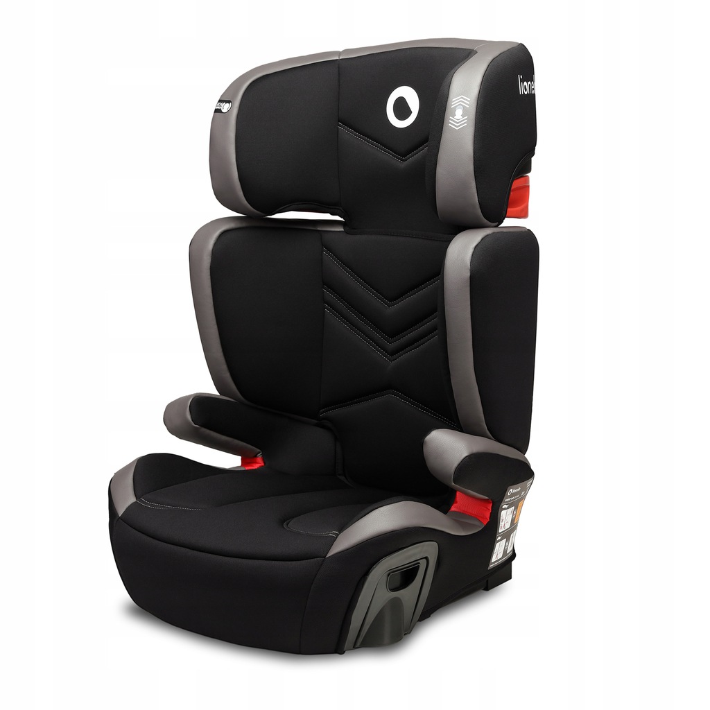 Автокрісло Lionelo HUGO ISOFIX 15-36 kg LEATHER GREY - Зображення 6