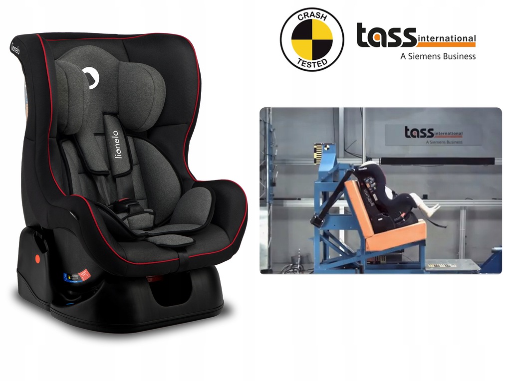 Автокрісло Lionelo LIAM 0-18 kg Sporty Black - Зображення 5