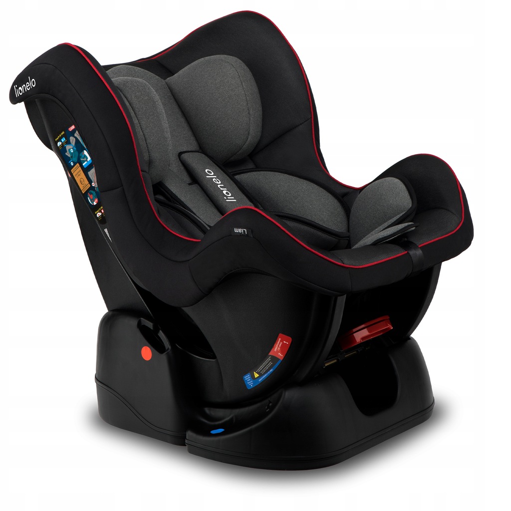 Автокрісло Lionelo LIAM 0-18 kg Sporty Black - Зображення 2