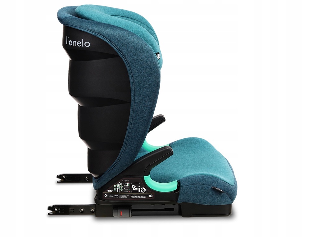 Автокрісло Lionelo Neal (15-36 kg) Green Turquoise - Зображення 3