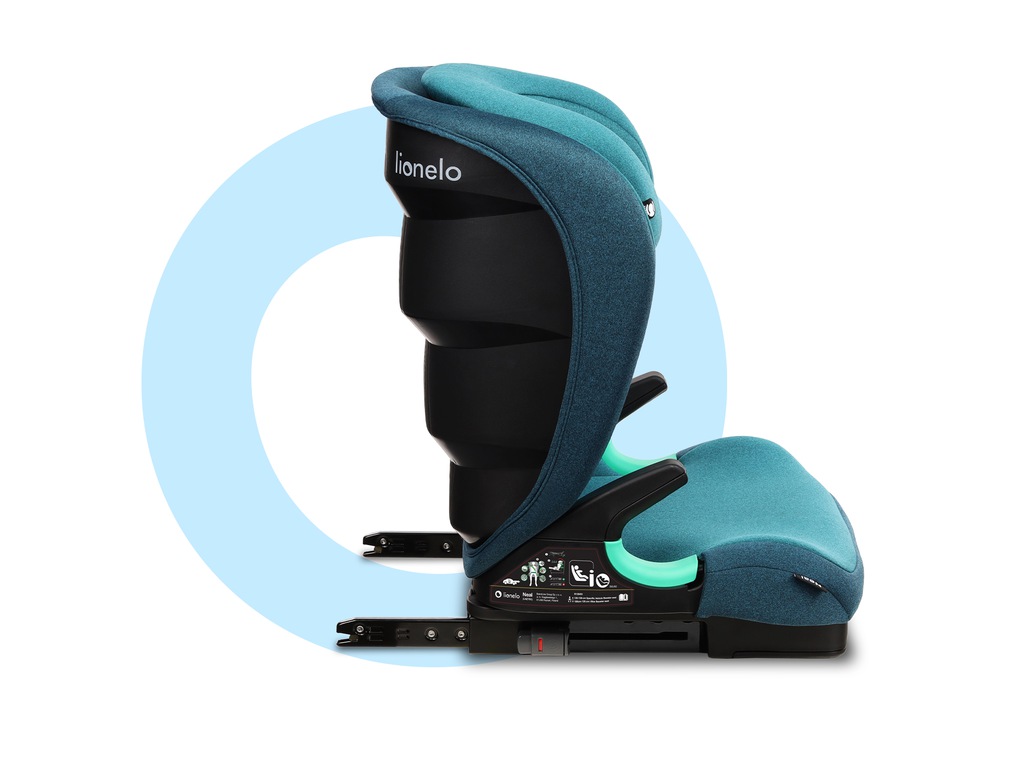 Автокрісло Lionelo Neal (15-36 kg) Green Turquoise - Зображення 9