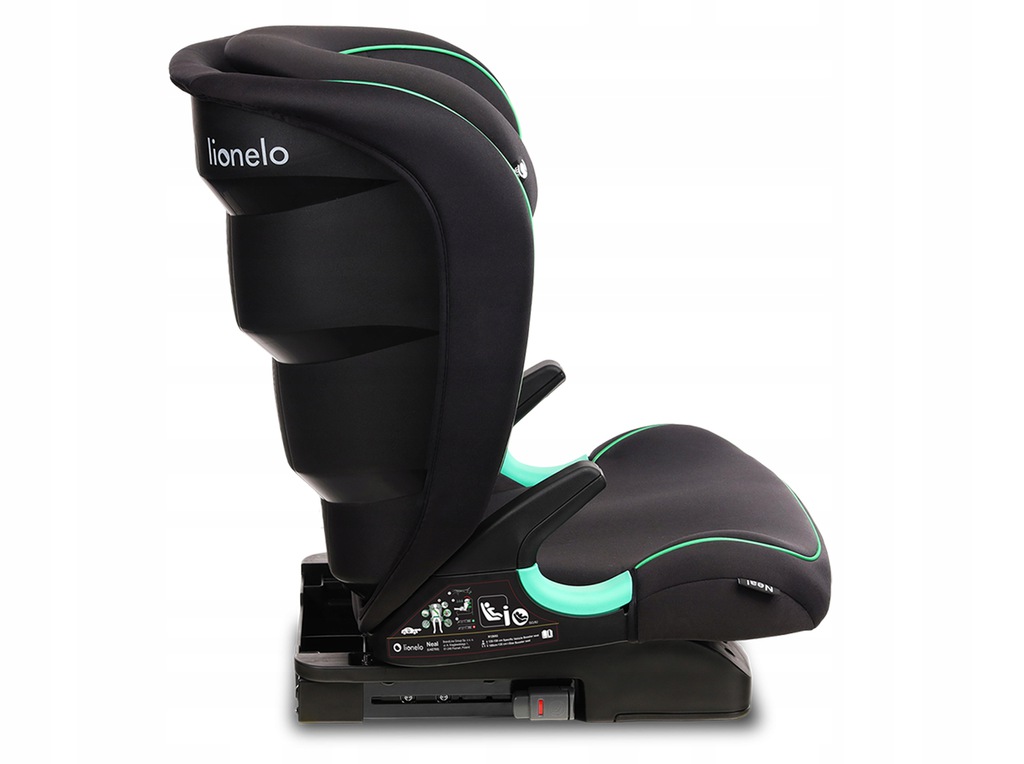 Автокрісло Lionelo Neal (15-36 kg) Black Onyx - Зображення 4