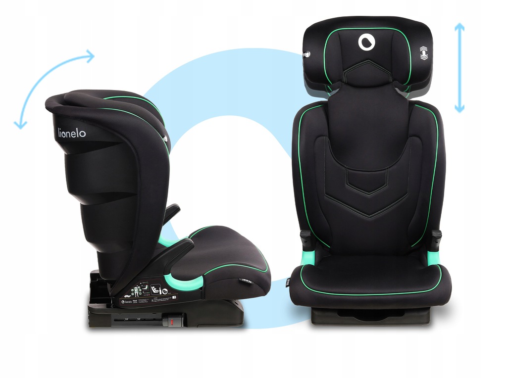 Автокрісло Lionelo Neal (15-36 kg) Black Onyx - Зображення 9