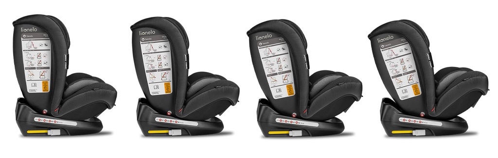 Автокрісло Lionelo OLIVER 9-36 kg Isofix Black - Зображення 8
