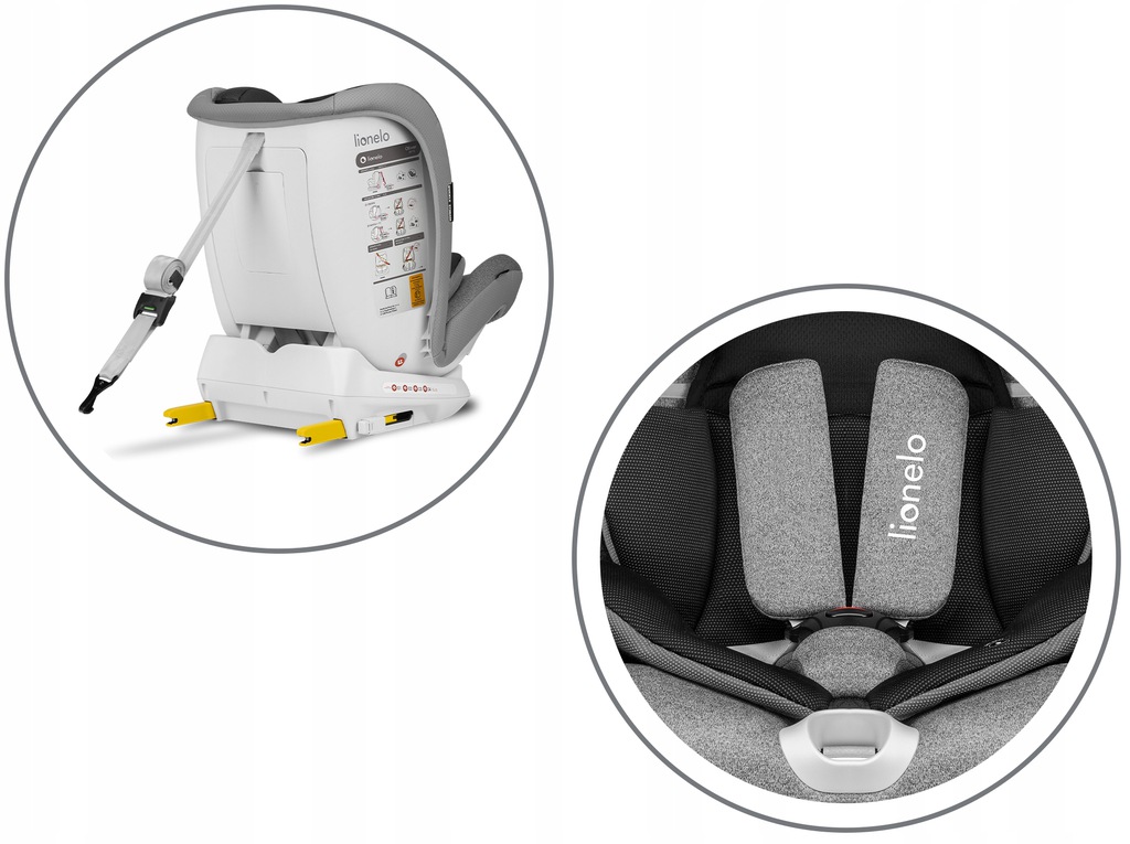 Автокрісло Lionelo OLIVER 9-36 kg Isofix Stone - Зображення 5