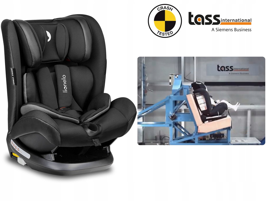 Автокрісло Lionelo OLIVER 9-36 kg Isofix Black - Зображення 7