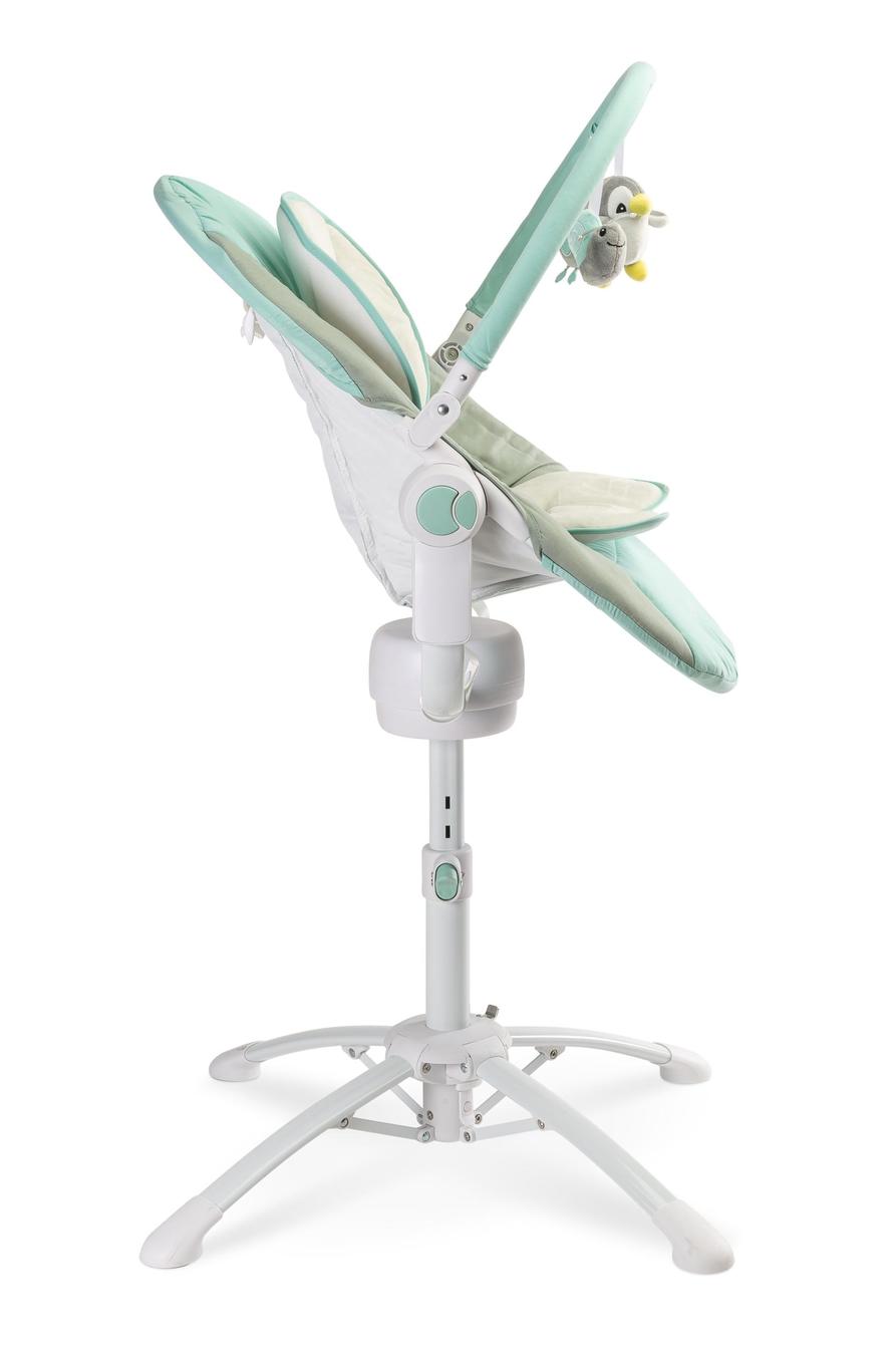 Стільчик шезлонг-гойдалка 3в1 Caretero Kivi Blue - Зображення 4