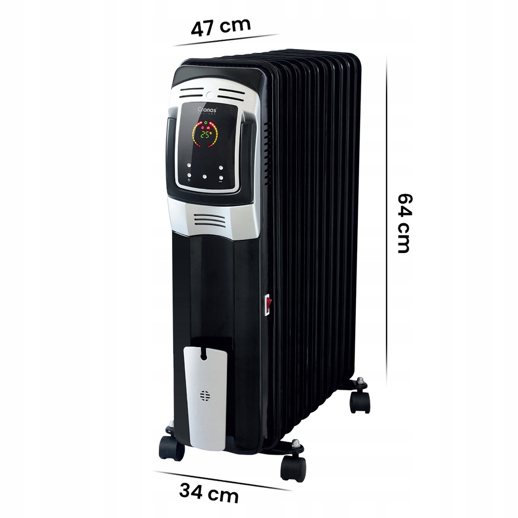 Оливний нагрівач радіатор Cronos Heaters 2500 Вт - Зображення 5