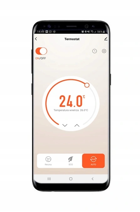 Конвекторний нагрівач 2в1 Volt Polska TermoGlass Pro 2000 W Wi-Fi SMART Black - Зображення 9