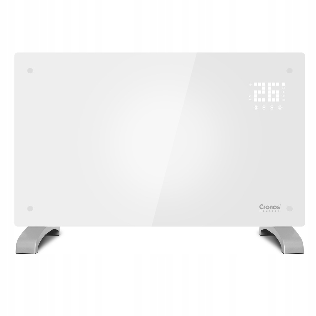 Конвекторний обігрівач Cronos Heaters 2000 W White - Зображення 2