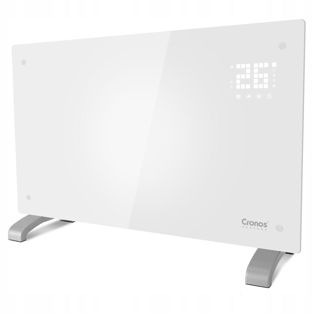 Конвекторний обігрівач Cronos Heaters 2000 W White - Зображення 3