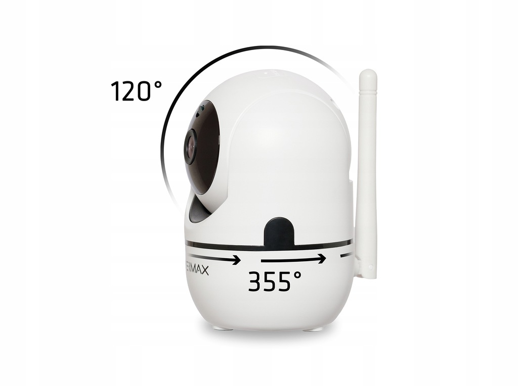 Внутрішня поворотна IP-камера відеоспостереження Overmax Camspot 3.6 Full HD WiFi - Зображення 5