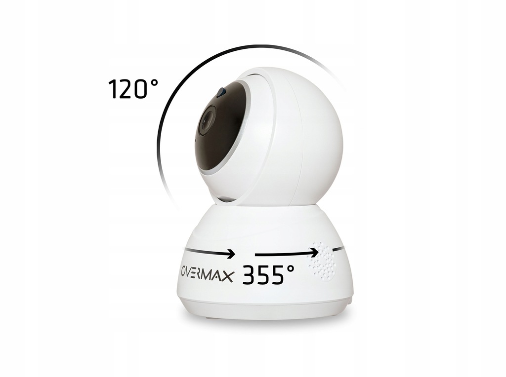 Внутрішня поворотна IP-камера відеоспостереження Overmax Camspot 3.7 Full HD WiFi - Зображення 12