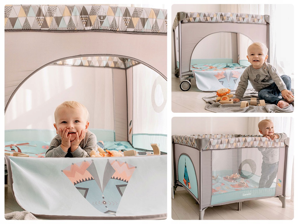 Манеж Lionelo Sofie Grey Scandi - Зображення 6