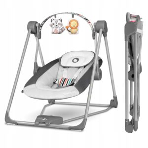 Шезлонг гойдалка Lionelo Otto COZY GREY