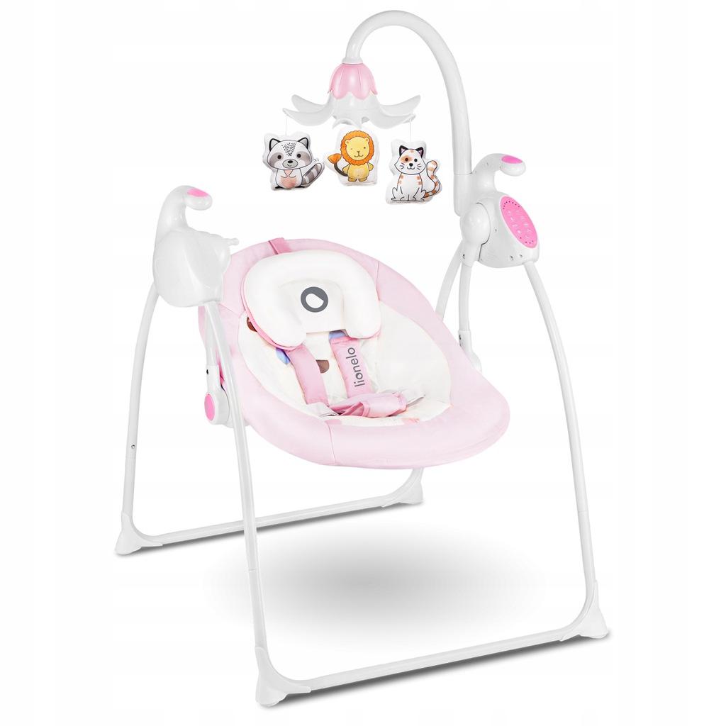 Крісло-гойдалка Lionelo ROBIN Pink - Зображення 6