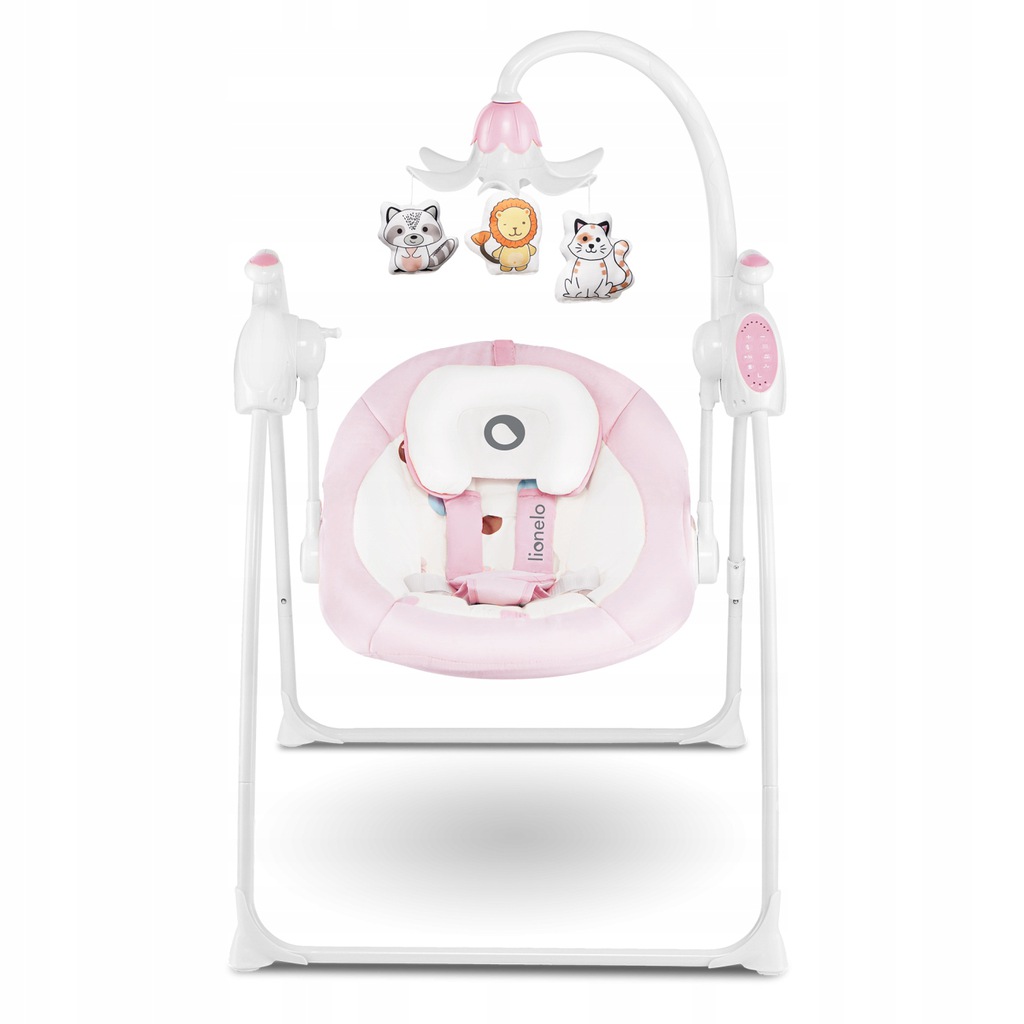 Крісло-гойдалка Lionelo ROBIN Pink - Зображення 4