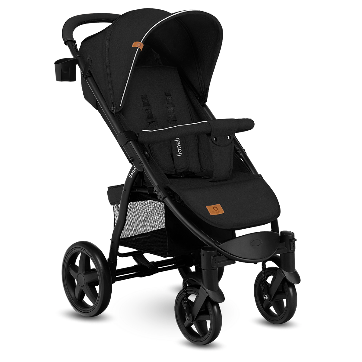 Прогулянкова коляска Lionelo ANNET Plus BLACK CARBON