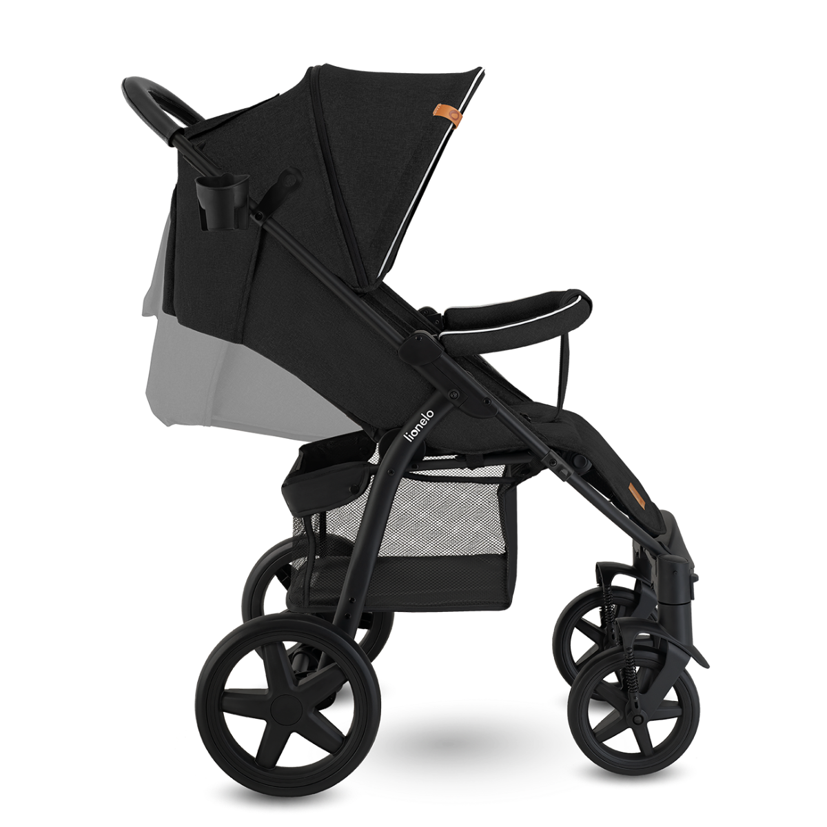 Прогулянкова коляска Lionelo ANNET Plus BLACK CARBON - Зображення 4