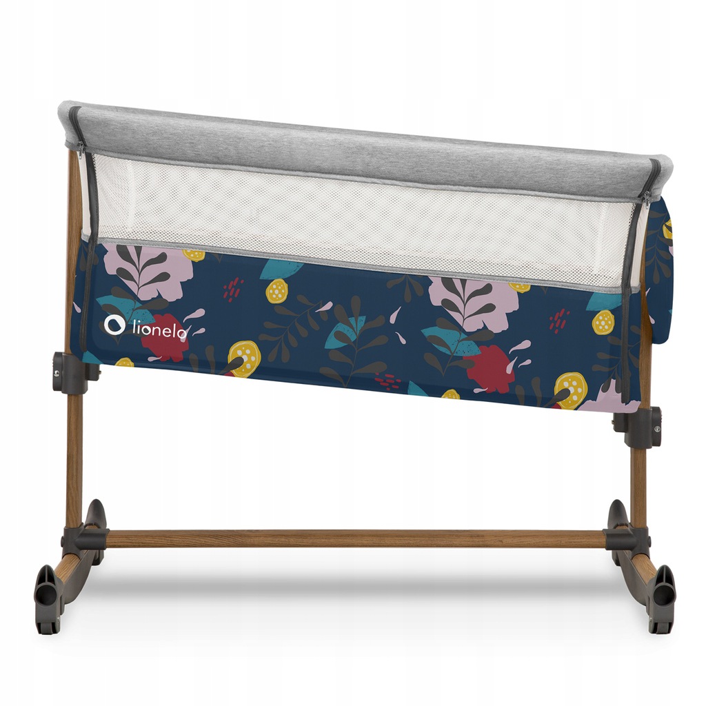 Ліжечко приставне 3в1 Lionelo Leonie Blue navy - Зображення 4