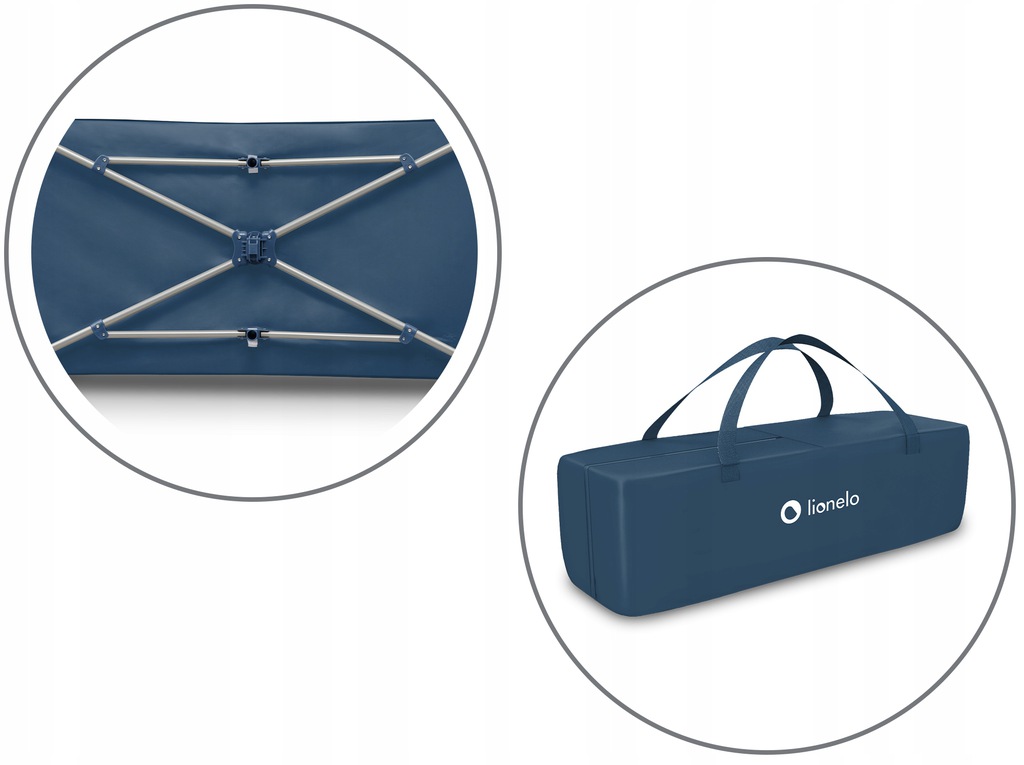 Манеж Lionelo Stefi BLUE NAVY - Зображення 6