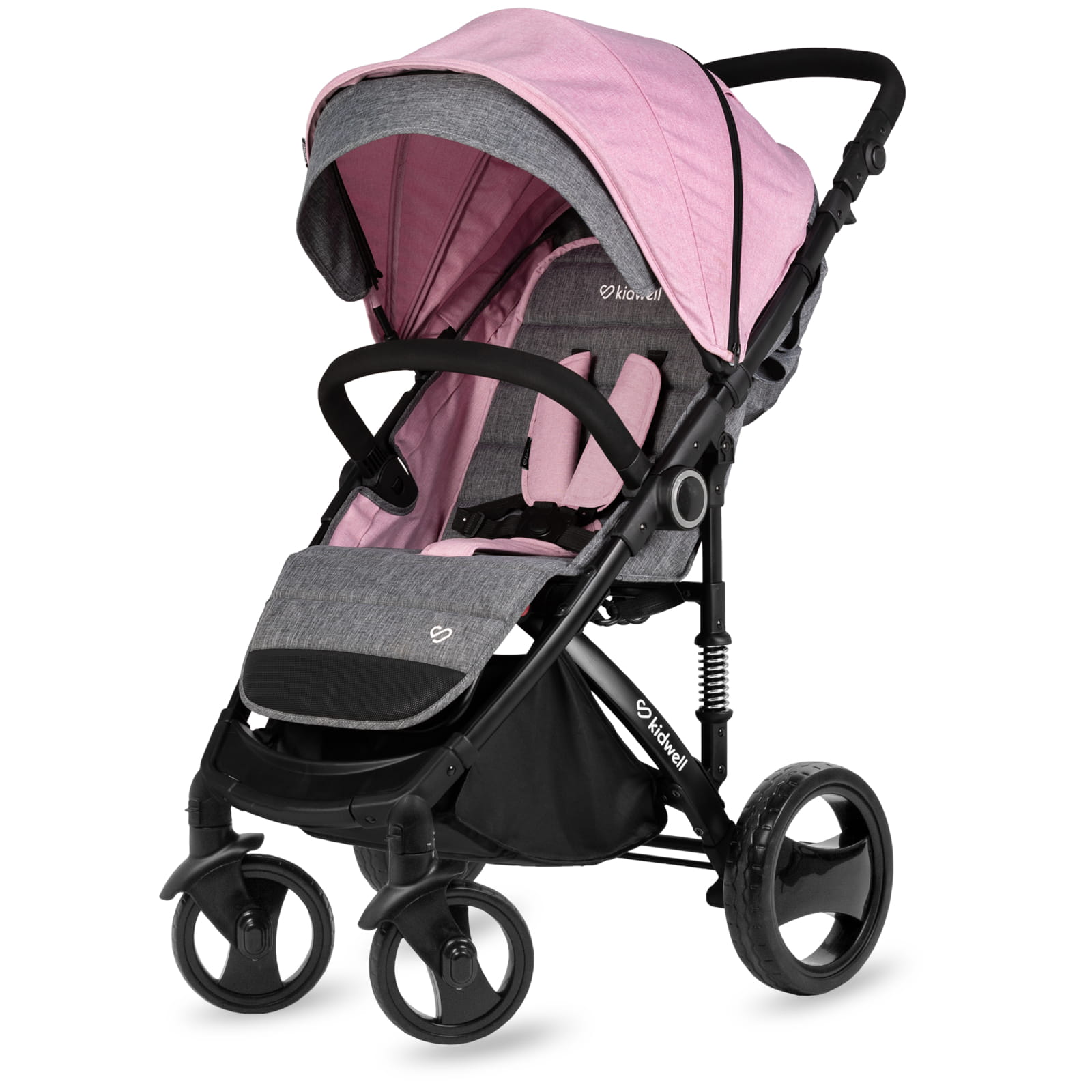 Прогулянкова коляска Kidwell CARELL Pink