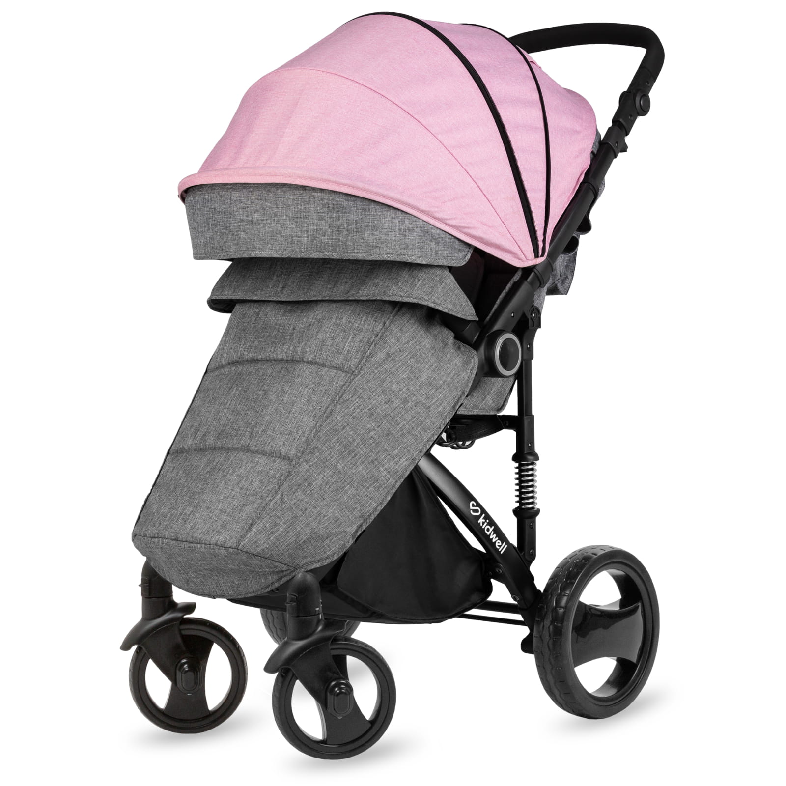 Прогулянкова коляска Kidwell CARELL Pink - Зображення 7