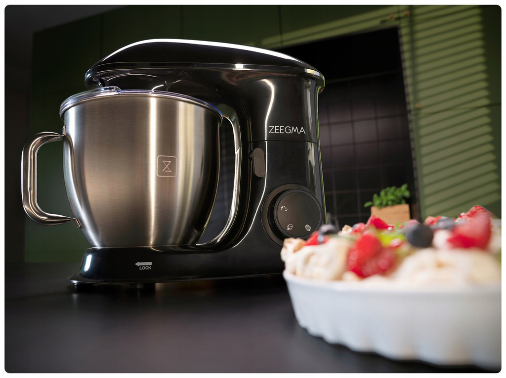 Тістоміс міксер планетарний Zeegma PLANEET CHEF BLACK 2200 Вт - Зображення 13