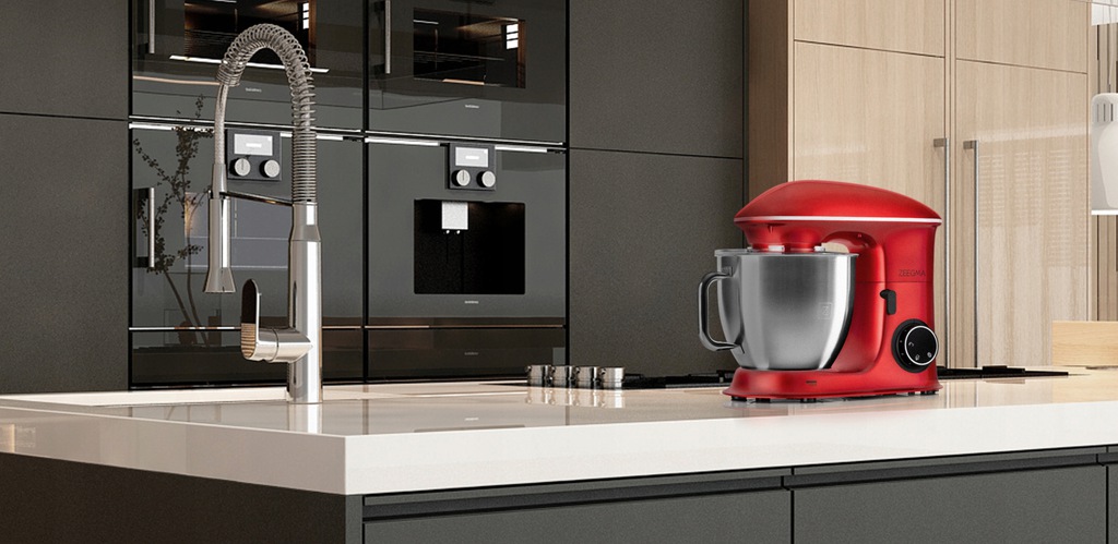 Тістоміс міксер планетарний Zeeegma PLANEET CHEF RED 2200 Вт - Зображення 7