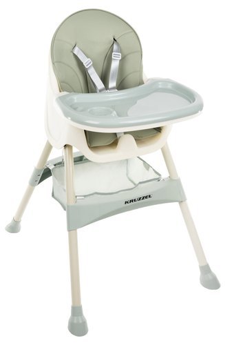 Стільчик для годування 3в1 Kruzzel 12059 Lite Green - Зображення 2