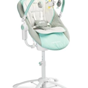 Стільчик шезлонг-гойдалка 3в1 Caretero Kivi Blue
