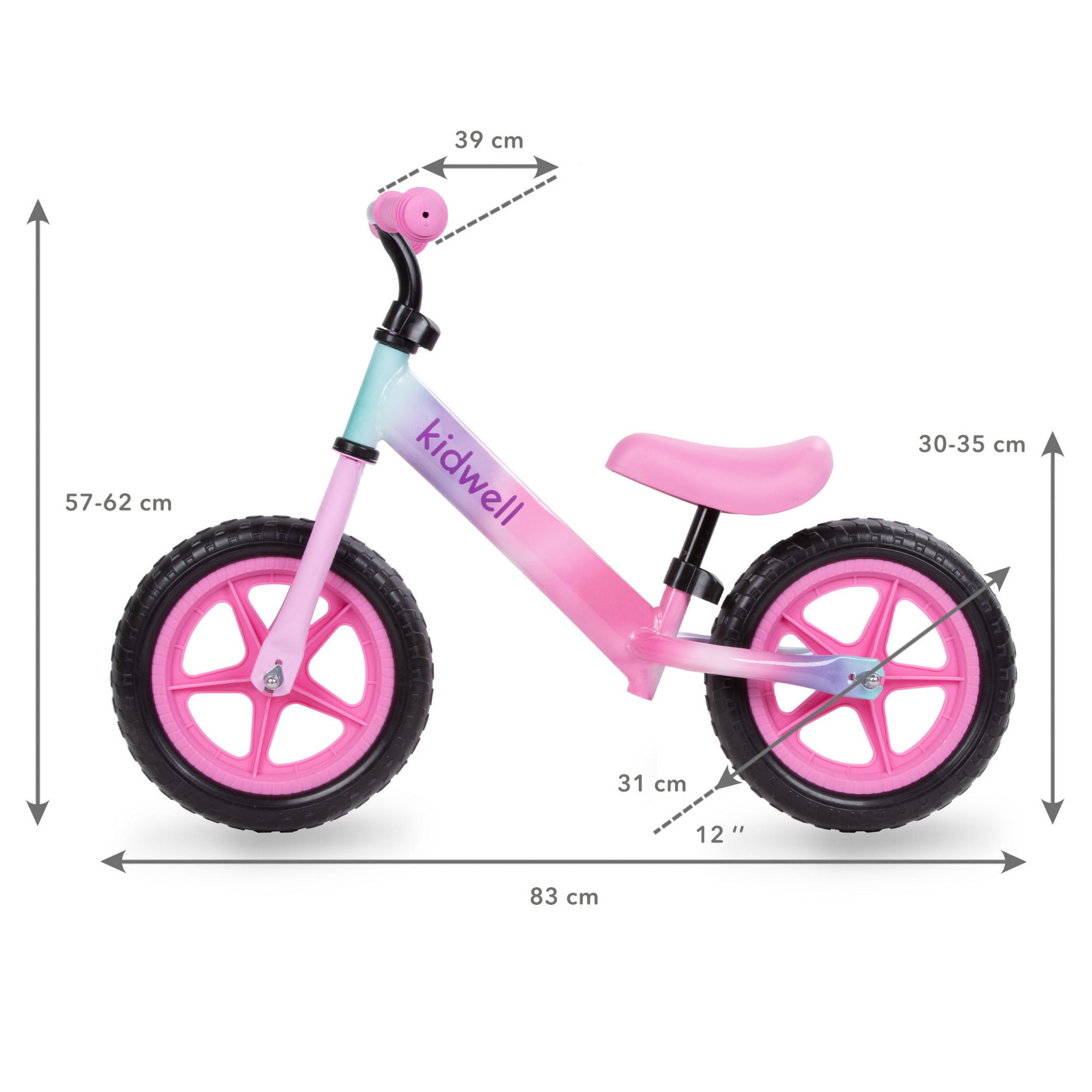 Велобіг велосипед Kidwell REBEL Ombre - Зображення 7