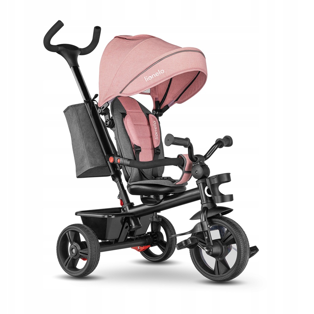 Велосипед триколісний Lionelo Haari Bubblegum - Зображення 2