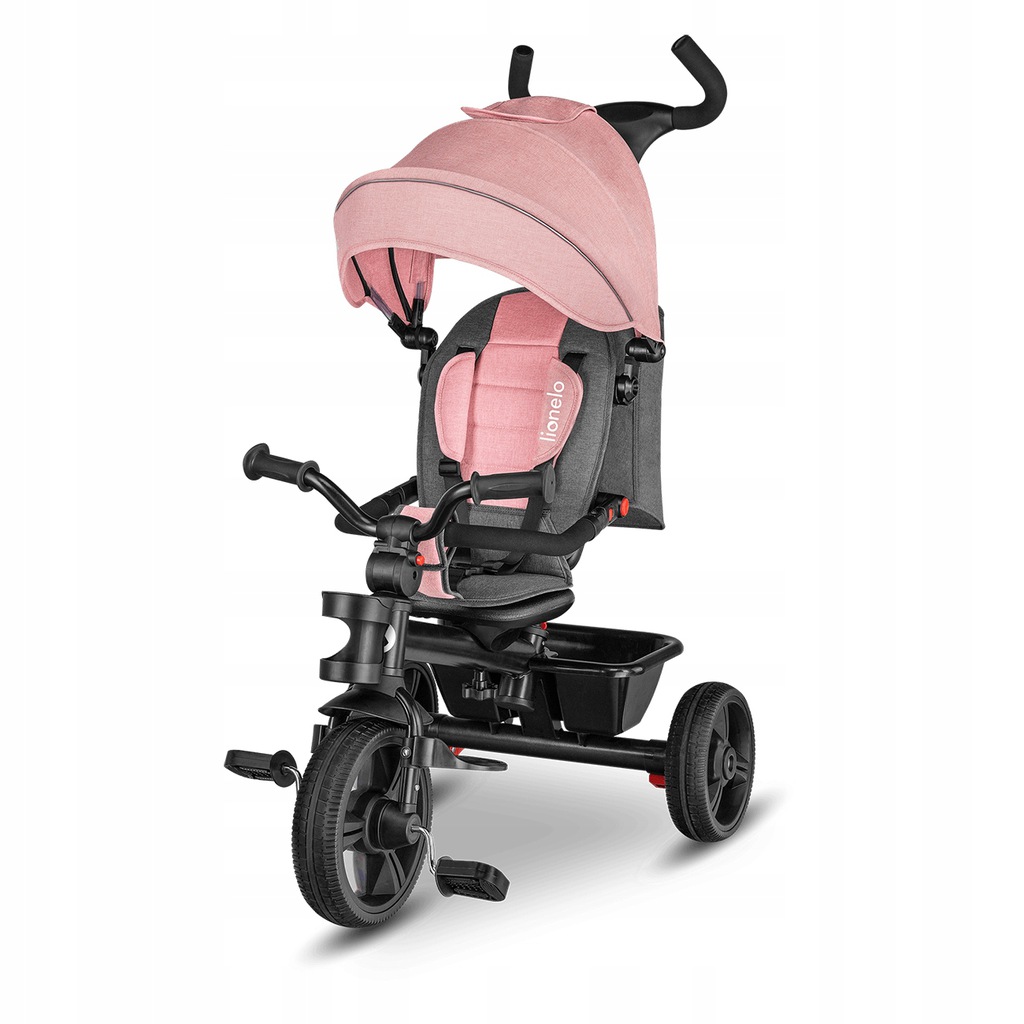 Велосипед триколісний Lionelo Haari Bubblegum - Зображення 3