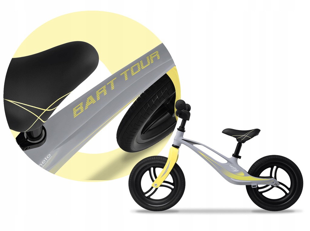 Біговел Lionelo Bart Tour Grey Stone - Зображення 5