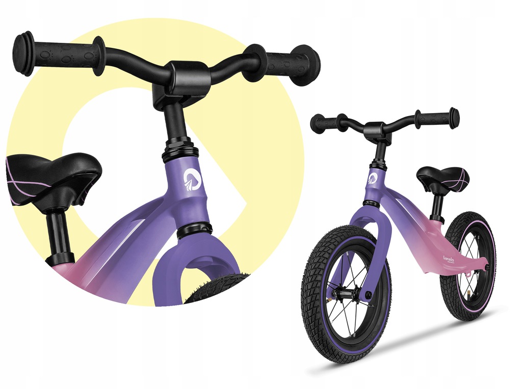 Біговел Lionelo Bart Air Pink Violet - Зображення 5