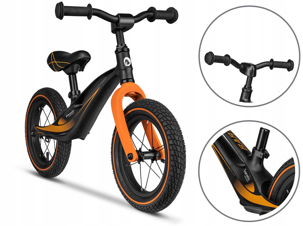 Біговел Lionelo Bart Air Sporty Black - Зображення 5